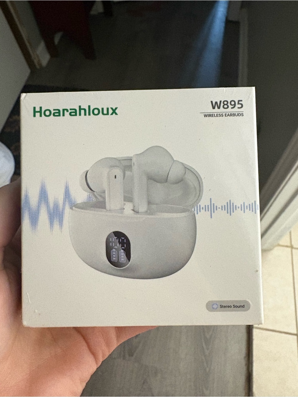 Hoarahloux Earbud Headphones - White